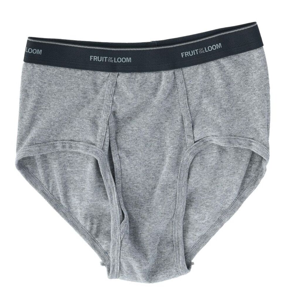 Fruit of the Loom Men's Briefs - Black, Blue, Gray - Picture 4 of 5